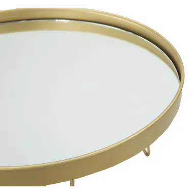 S/TASCHE GLAM GOLD/LUSTRO Ø 36,5X22 cm